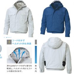 フードとチタン加工で、屋外でも快適に KU90800